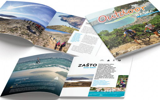 BAŠKA OUTDOOR MAP AND BROCHURE