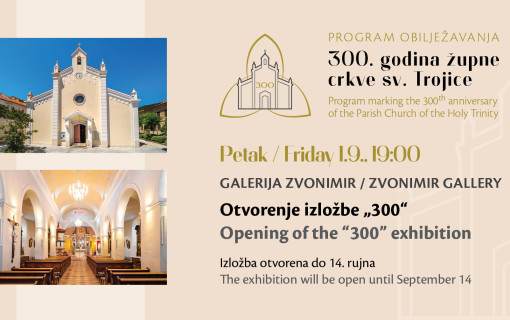 A CELEBRATION OF THE 300TH ANNIVERSARY OF THE PARISH CHURCH OF THE HOLY TRINITY IN BAŠKA