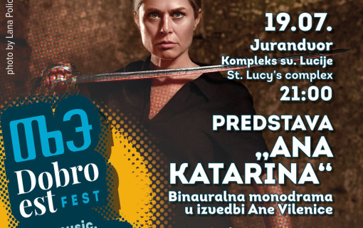 Predstava “Ana Katarina” – Binauralna monodrama u izvedbi Ane Vilenice