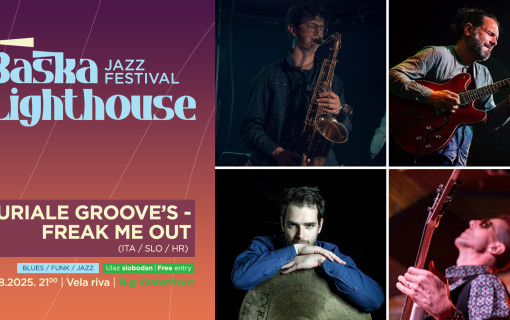 Baška Lighthouse Jazz Festival: Sturiale Groove’s – Freak Me Out