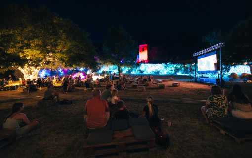 Open-air film screening as part of the Baška International Guitar Festival- Bob Marley: One Love (2024)