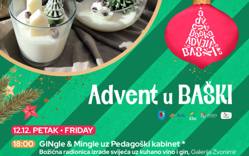 GINgle & Mingle – kreativna radionica izrade svijeća uz kuhano vino i gin