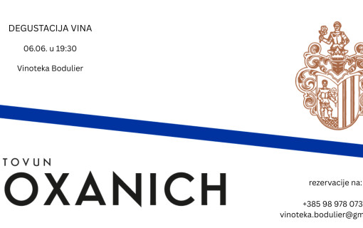 Ekskluzivna vinska večer: Vinarija Roxanich
