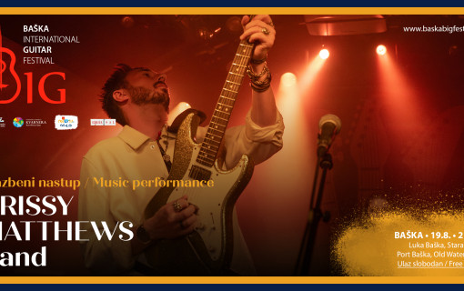 Baška International Guitar Festival: Krissy Matthews Band