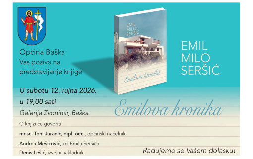 Predstavljanje knjige “Emilova kronika” Emila Mila Seršića